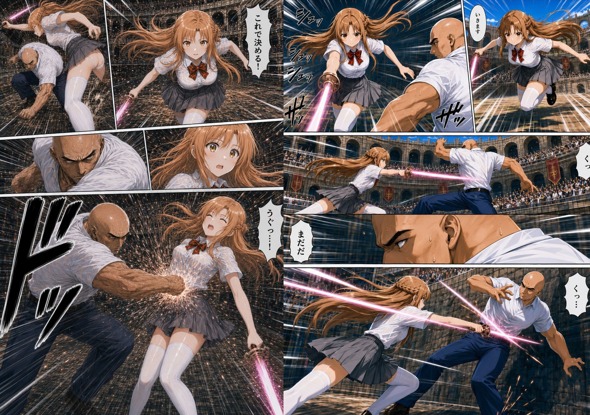 敗北して監禁されたア〇ナ サンプル2ページ目
