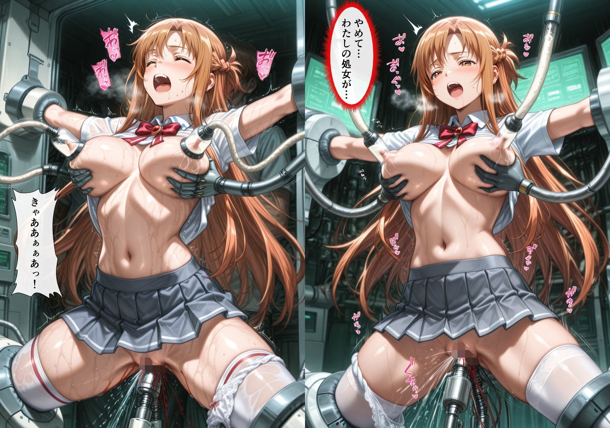 敗北して監禁されたア〇ナ サンプル6ページ目