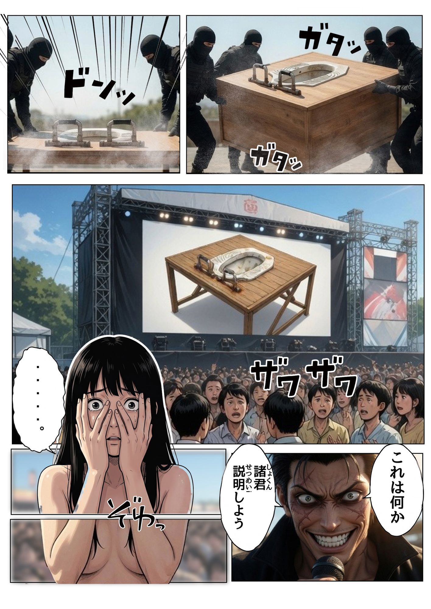 リベリカの宿命 サンプル4ページ目