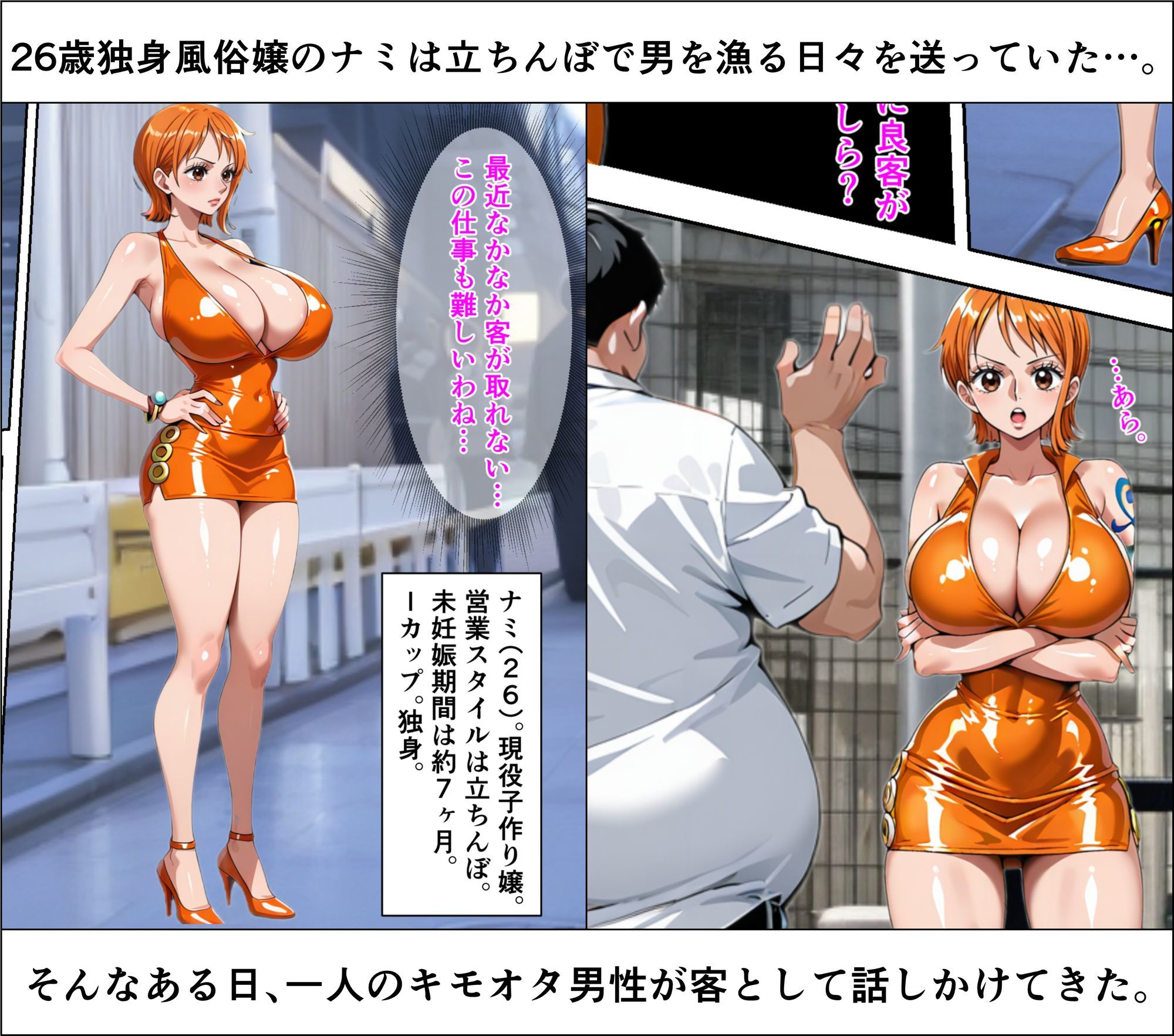 子作り嬢  ナミ サンプル1ページ目