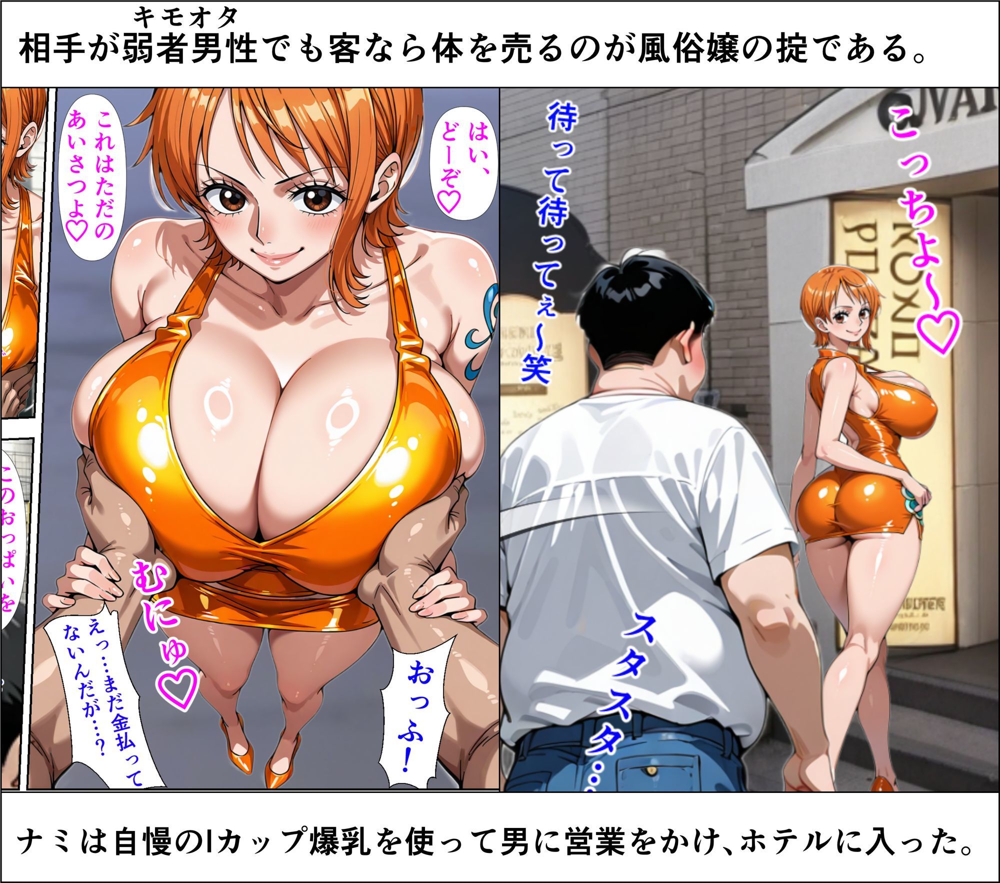 子作り嬢  ナミ サンプル2ページ目