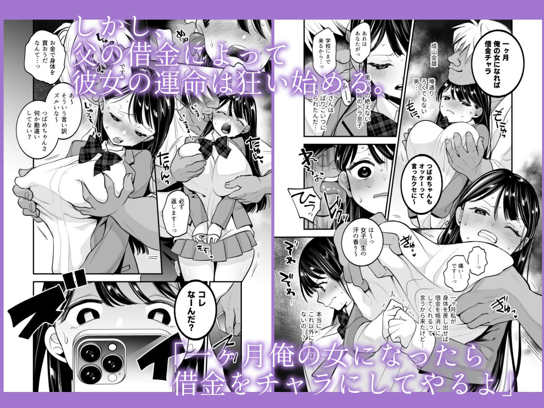 つばめちゃん墜落日記  〜一ヶ月奴●契約〜 サンプル2ページ目