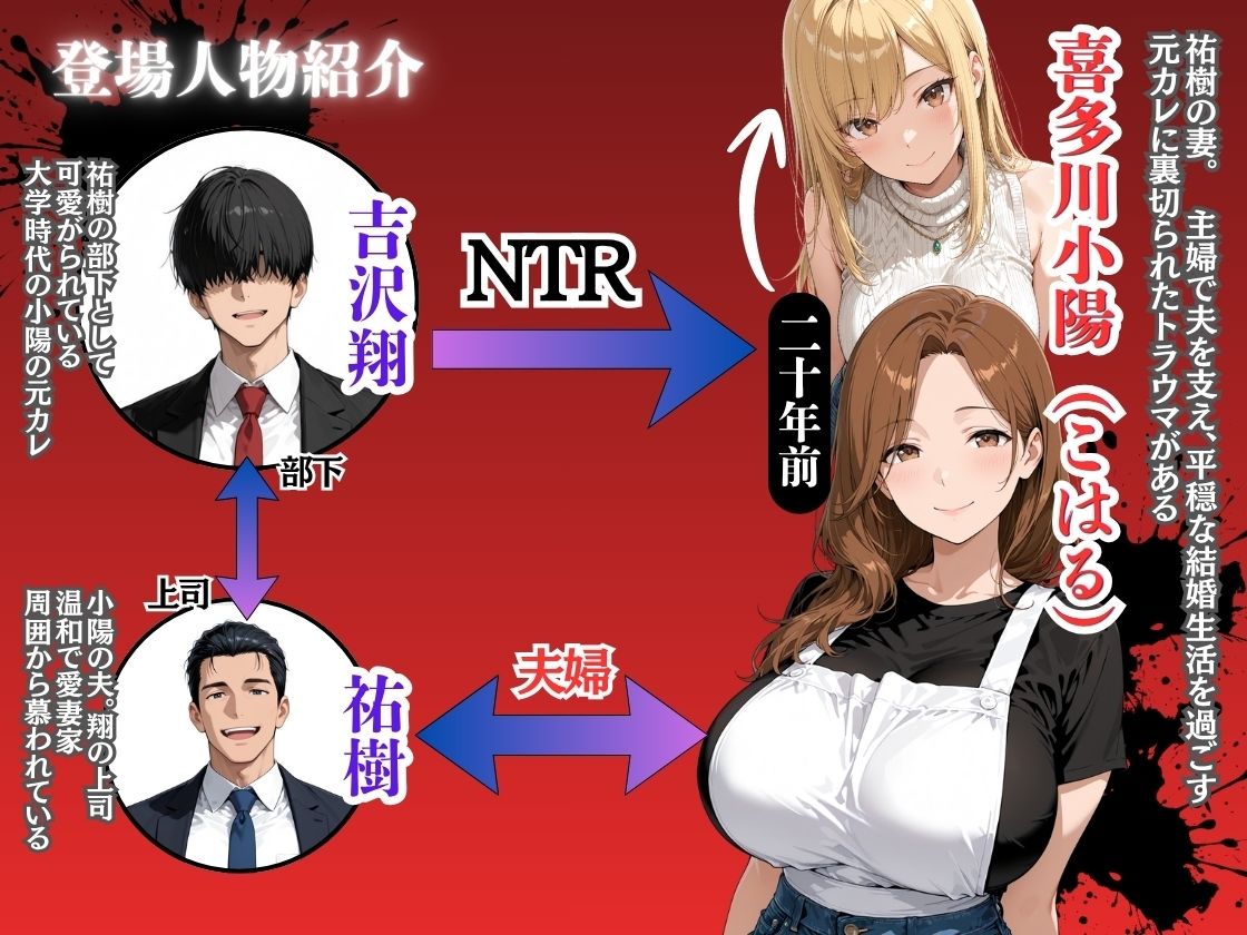 人妻孕ませ交尾で元カレの特級精子に堕ちる サンプル1ページ目