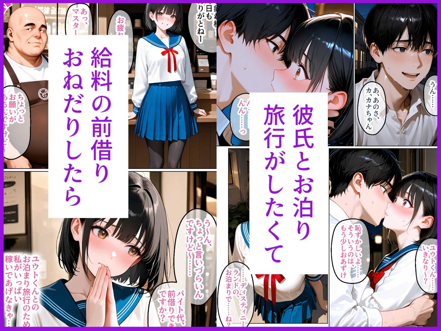 【総集編】パパ活シリーズ 〜脅迫・パパ活で堕とされる女たち〜 完全メス堕ち4作品収録 サンプル6ページ目