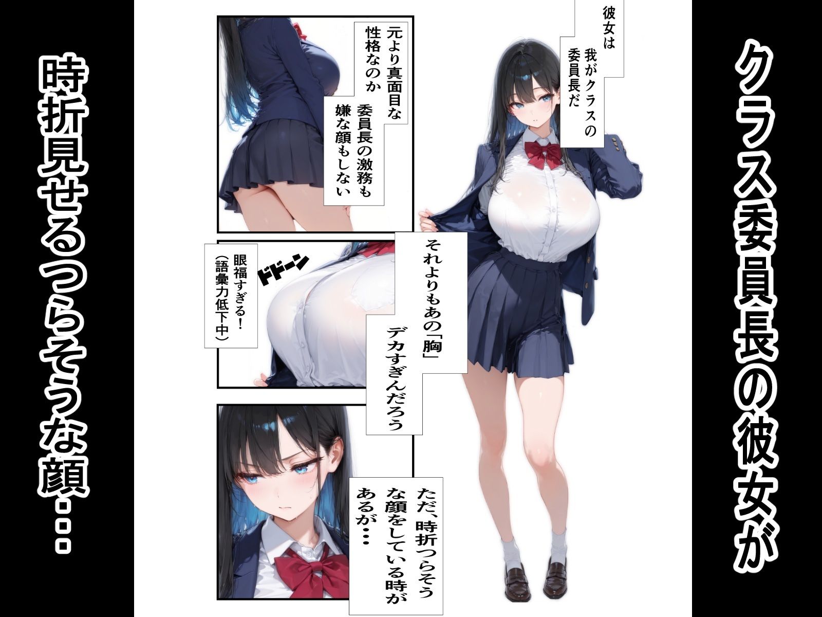 委員長はストレス発散したい！ サンプル1ページ目