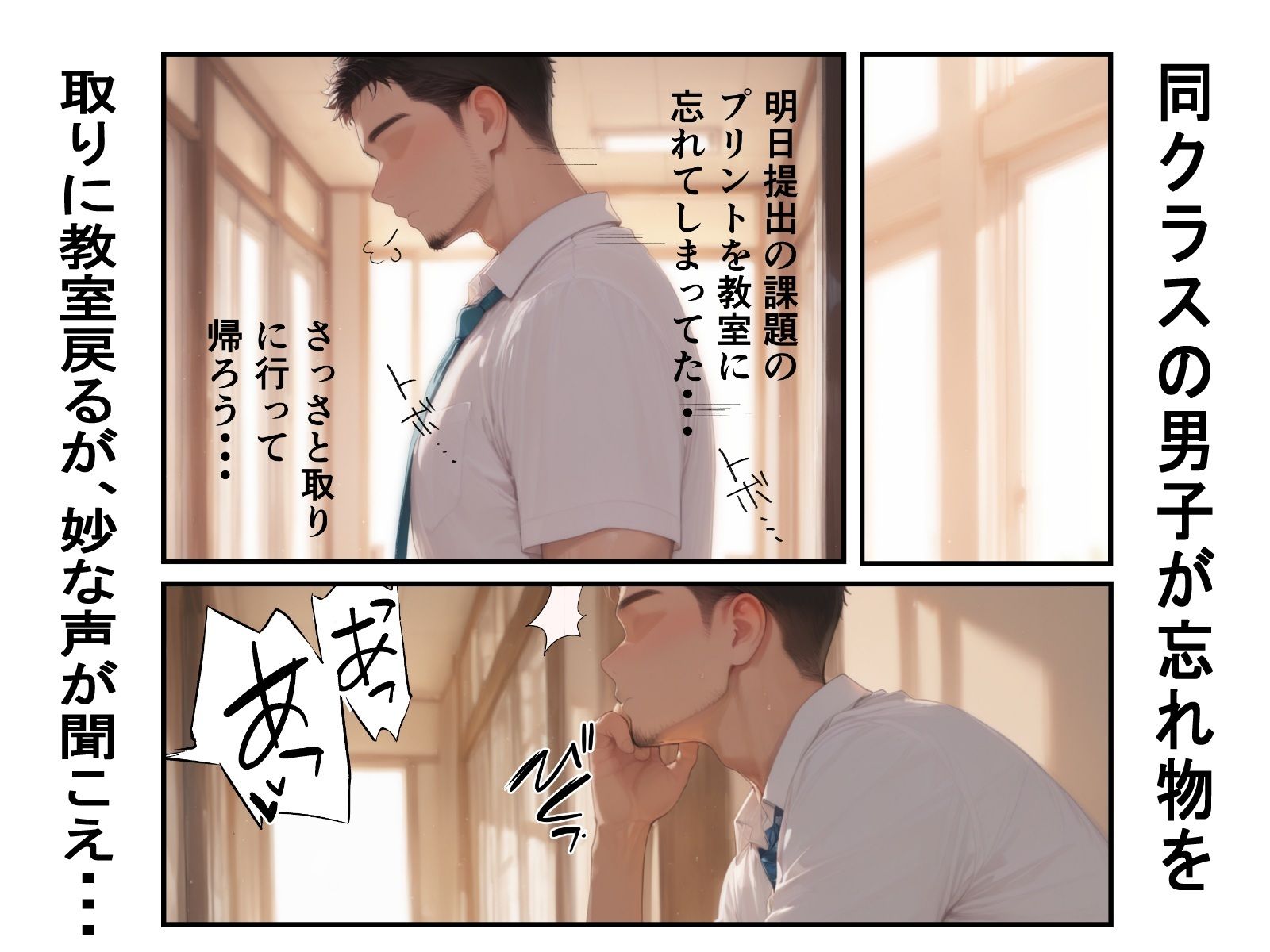 委員長はストレス発散したい！ サンプル2ページ目