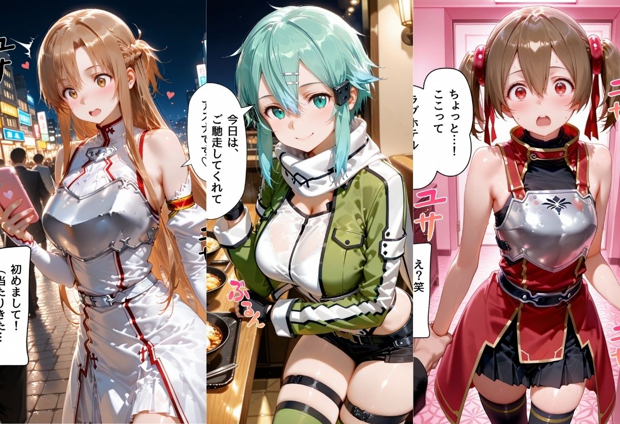 マッチングアプリで出会った美女をメス堕ちさせた話 S◯O編 サンプル1ページ目