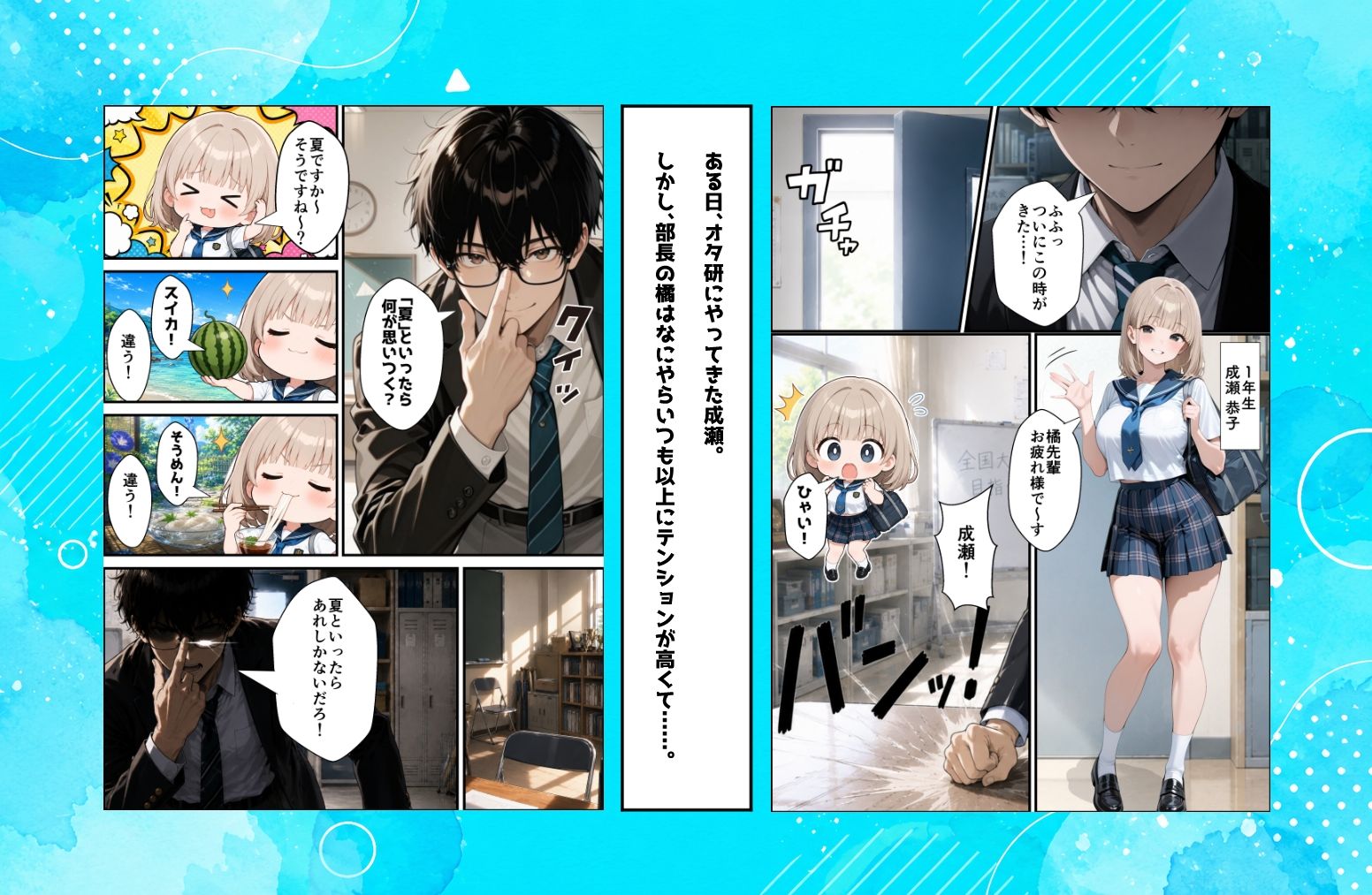 何も取り柄のない僕を彼女が好きになった理由 サンプル1ページ目