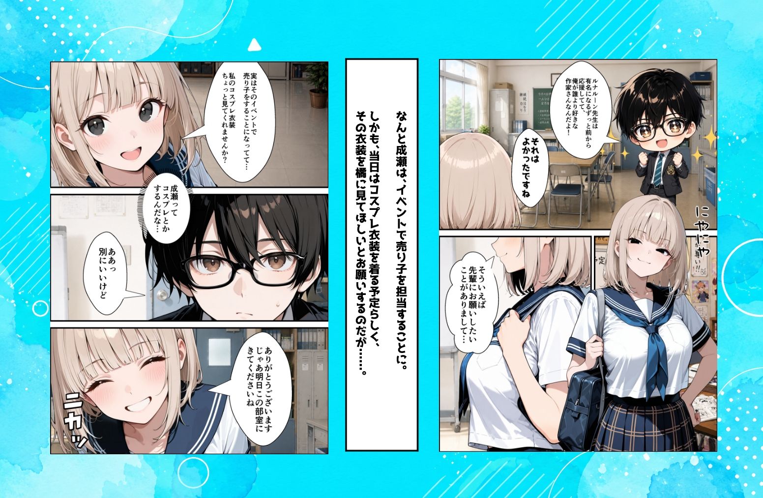 何も取り柄のない僕を彼女が好きになった理由 サンプル3ページ目