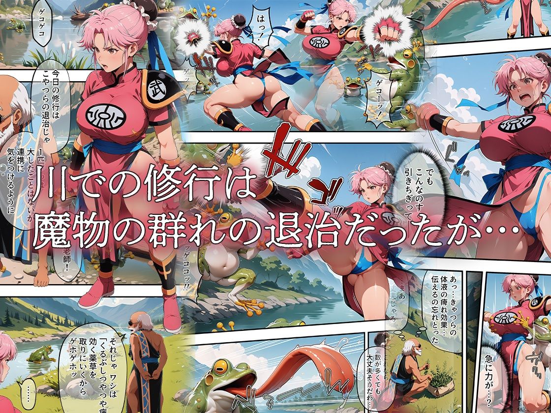 武闘家ムスメ、修行中…！？の巻 サンプル7ページ目