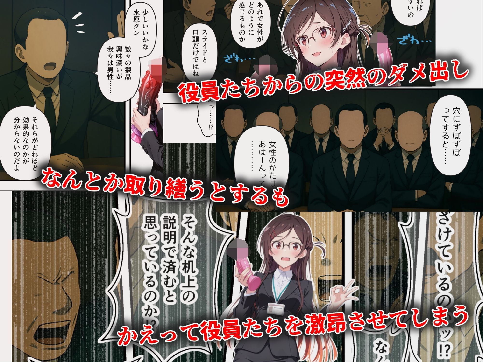 ヒロイン鬼ハメ  ●原千鶴  編 サンプル2ページ目
