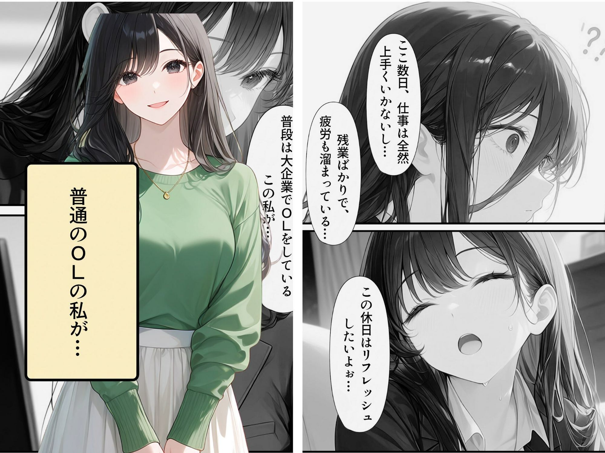 ドキドキ！女風初挑戦！ サンプル5ページ目