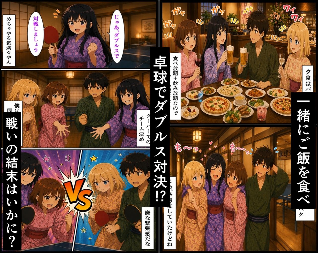 無防備すぎる同級生に、理性が追いつかなかった話 第14話「秋色の温泉旅行」 サンプル3ページ目