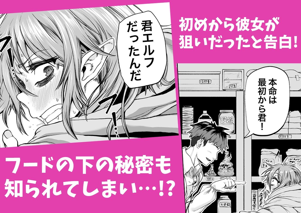物臭ぽっちゃりエルフに媚薬をかけてみた 〜発情してるのをいいことにHな事をしまくる〜 サンプル4ページ目