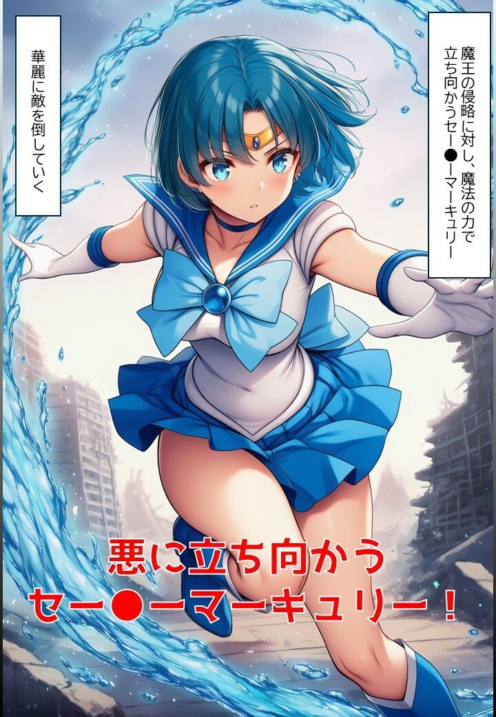 水星戦士の悪堕ち〜セー●ーマーキュリーの受難〜 サンプル1ページ目