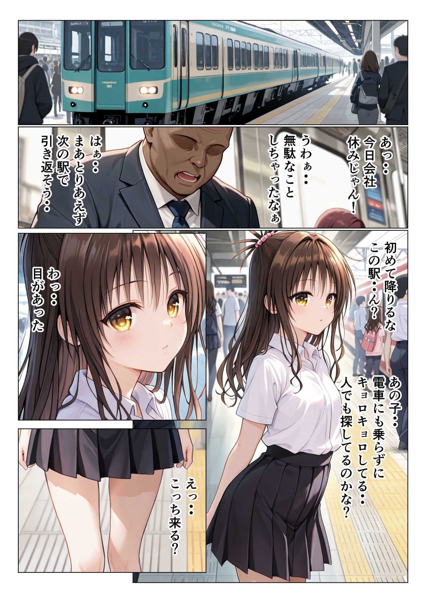 みかんの筆下ろし サンプル3ページ目