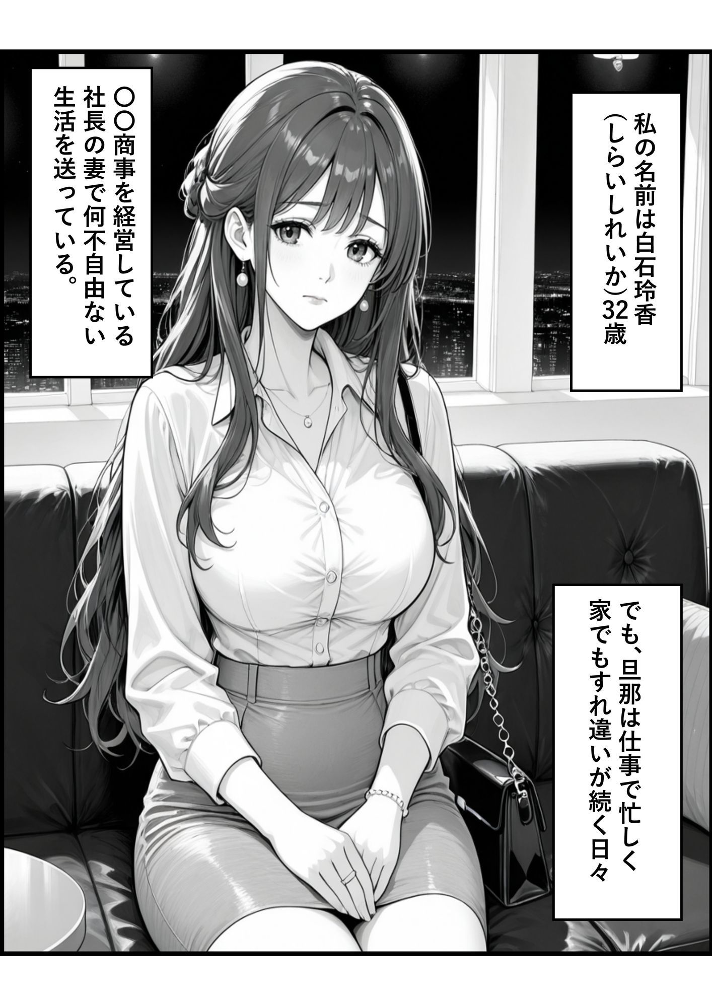 人妻デリバリー〜社長夫人（32）が壊されるまで〜 サンプル1ページ目