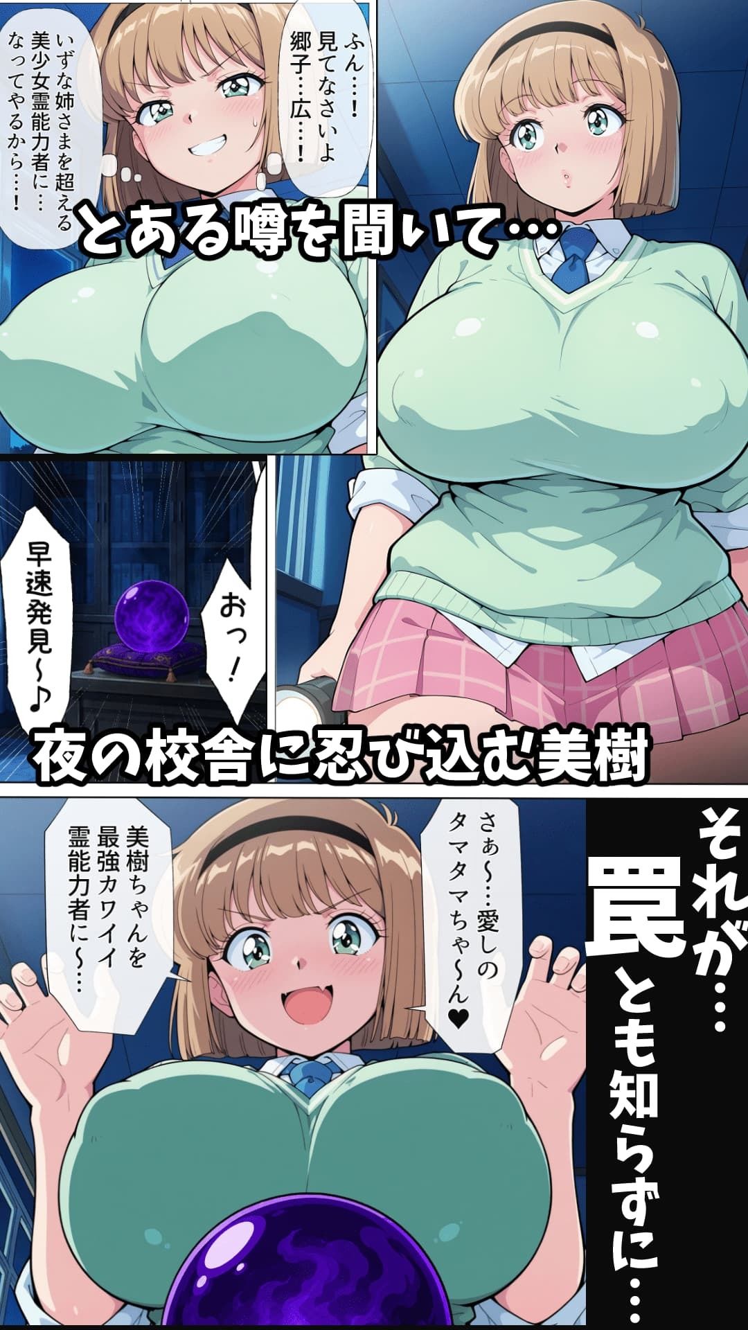 快楽肉便器孕ませの怪 サンプル2ページ目