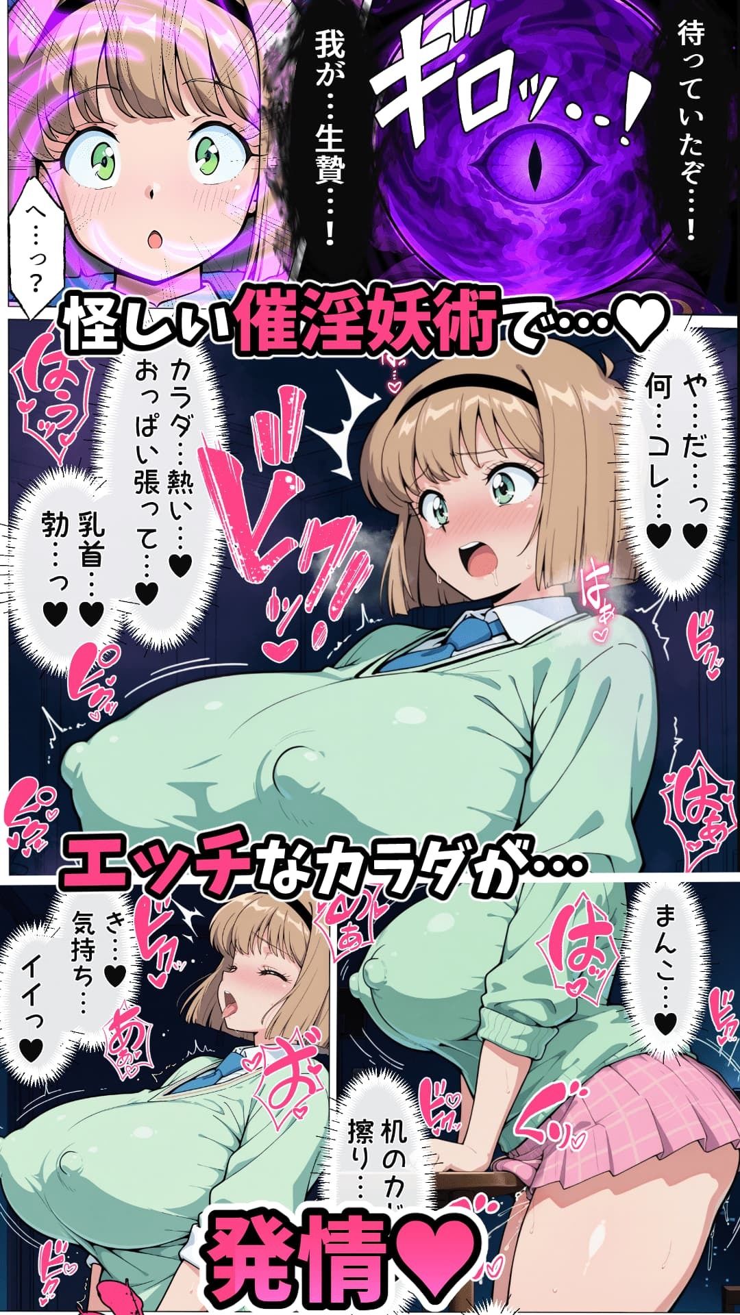 快楽肉便器孕ませの怪 サンプル3ページ目