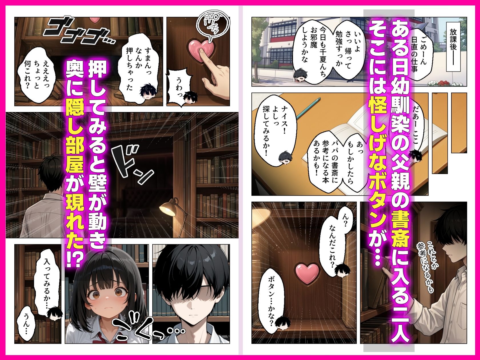 清楚系幼馴染が媚薬で発情_密室で性欲全開求愛セックス サンプル2ページ目