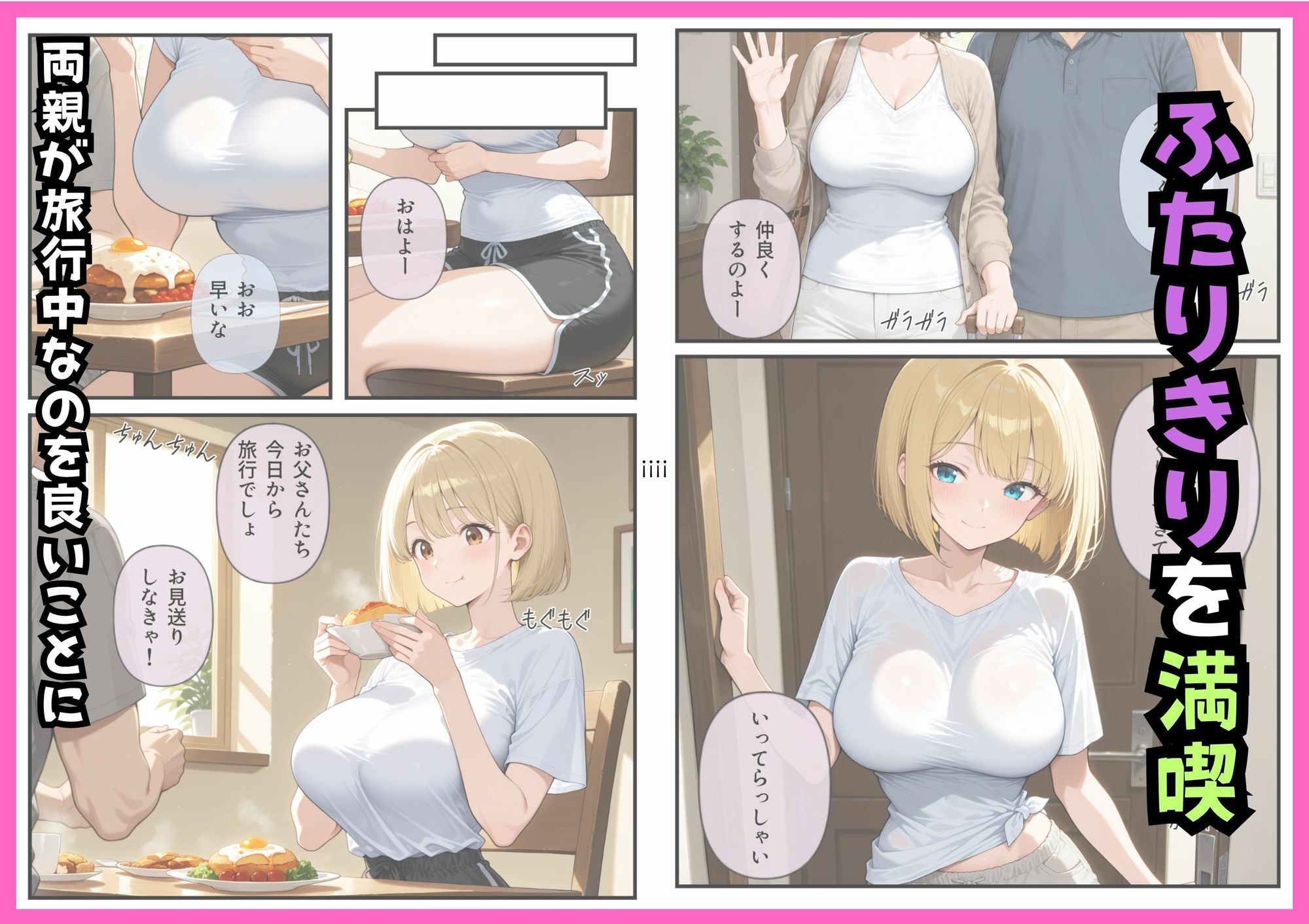 俺のことが好きすぎる妹に襲われたので中出し孕ませセックスをする！ サンプル2ページ目