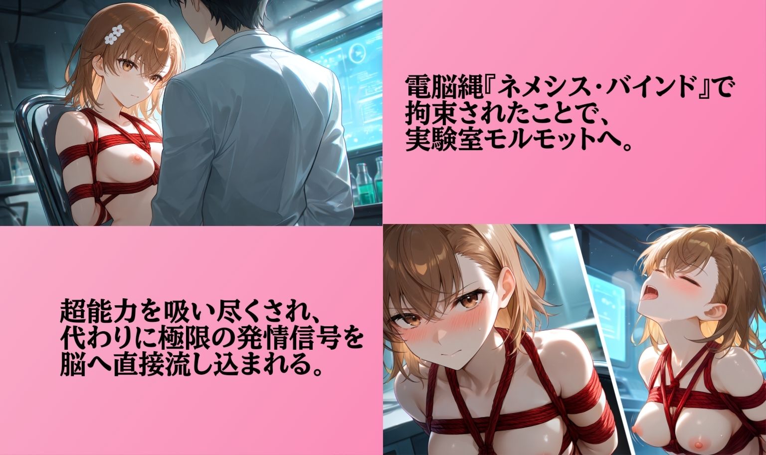 とある御坂の拘束道具 サンプル2ページ目