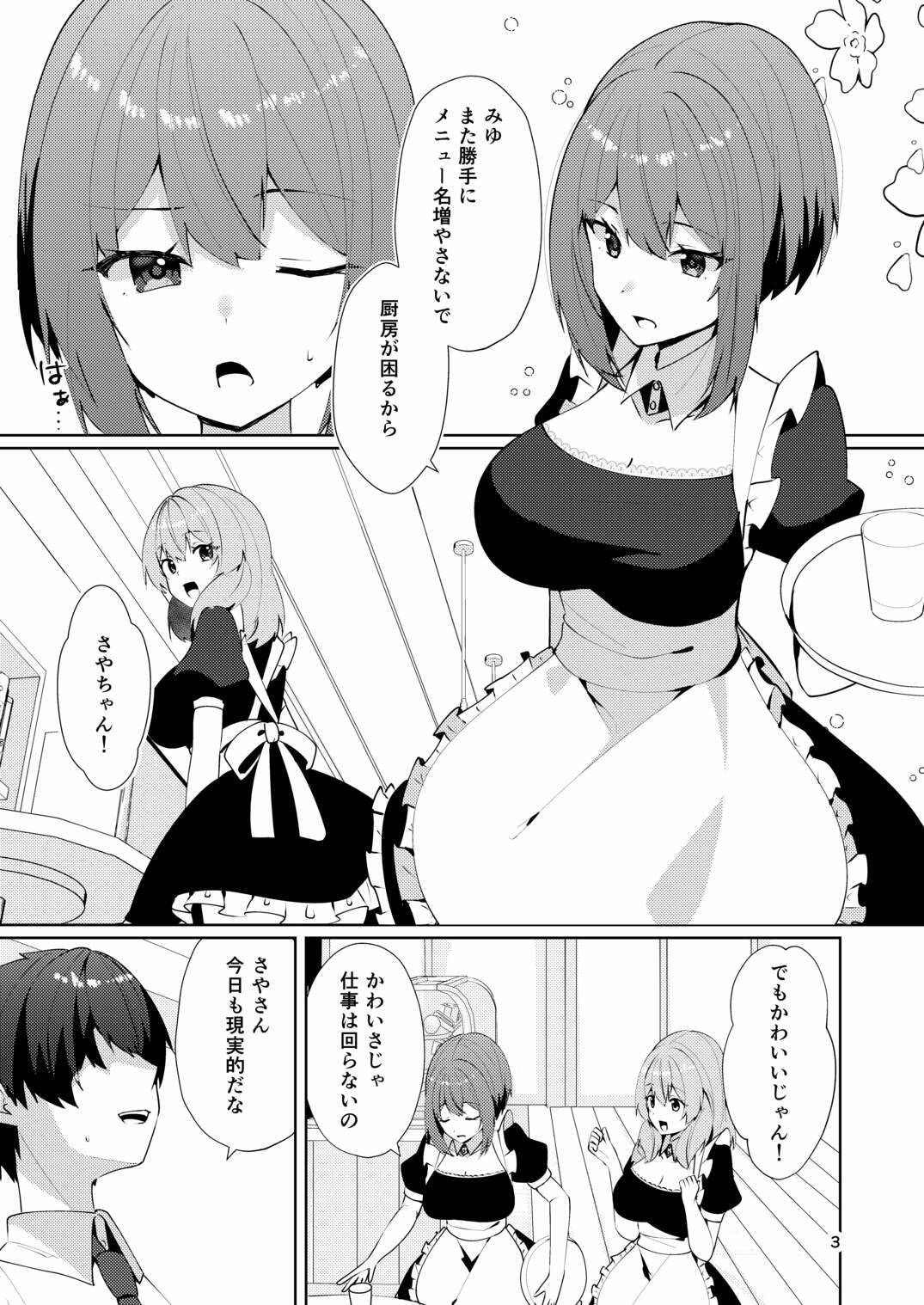 メイドさんの盗撮生着替え サンプル2ページ目