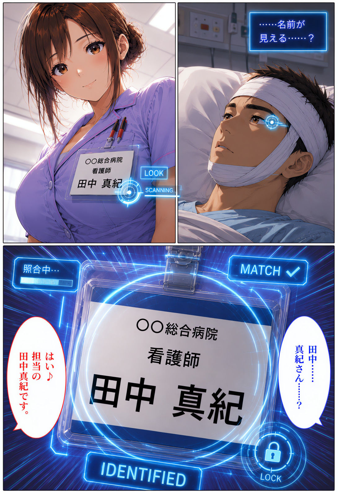 透視能力に目覚めた俺は、攻略情報でエロ無双する…？第1話 サンプル4ページ目