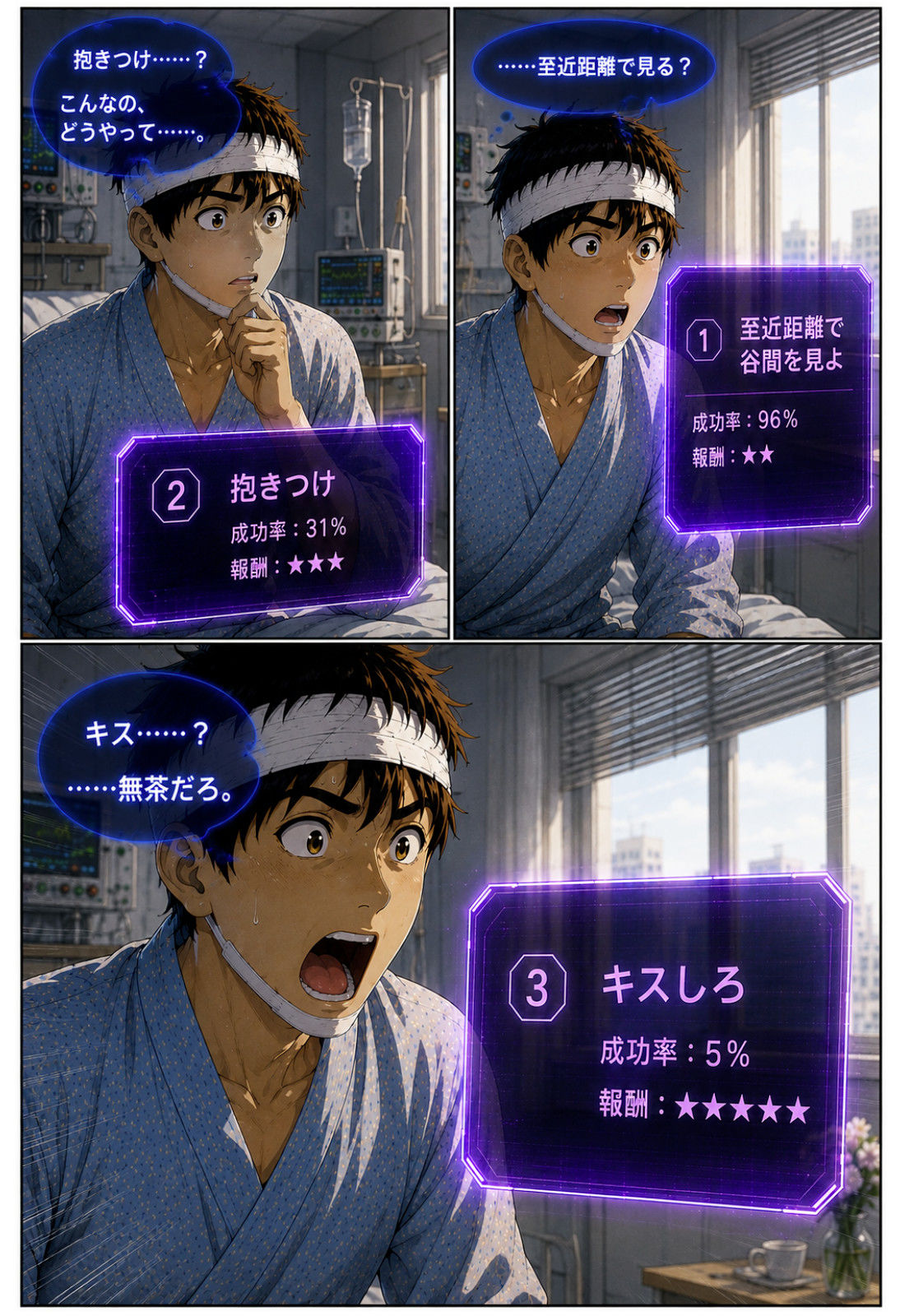 透視能力に目覚めた俺は、攻略情報でエロ無双する…？第1話 サンプル5ページ目