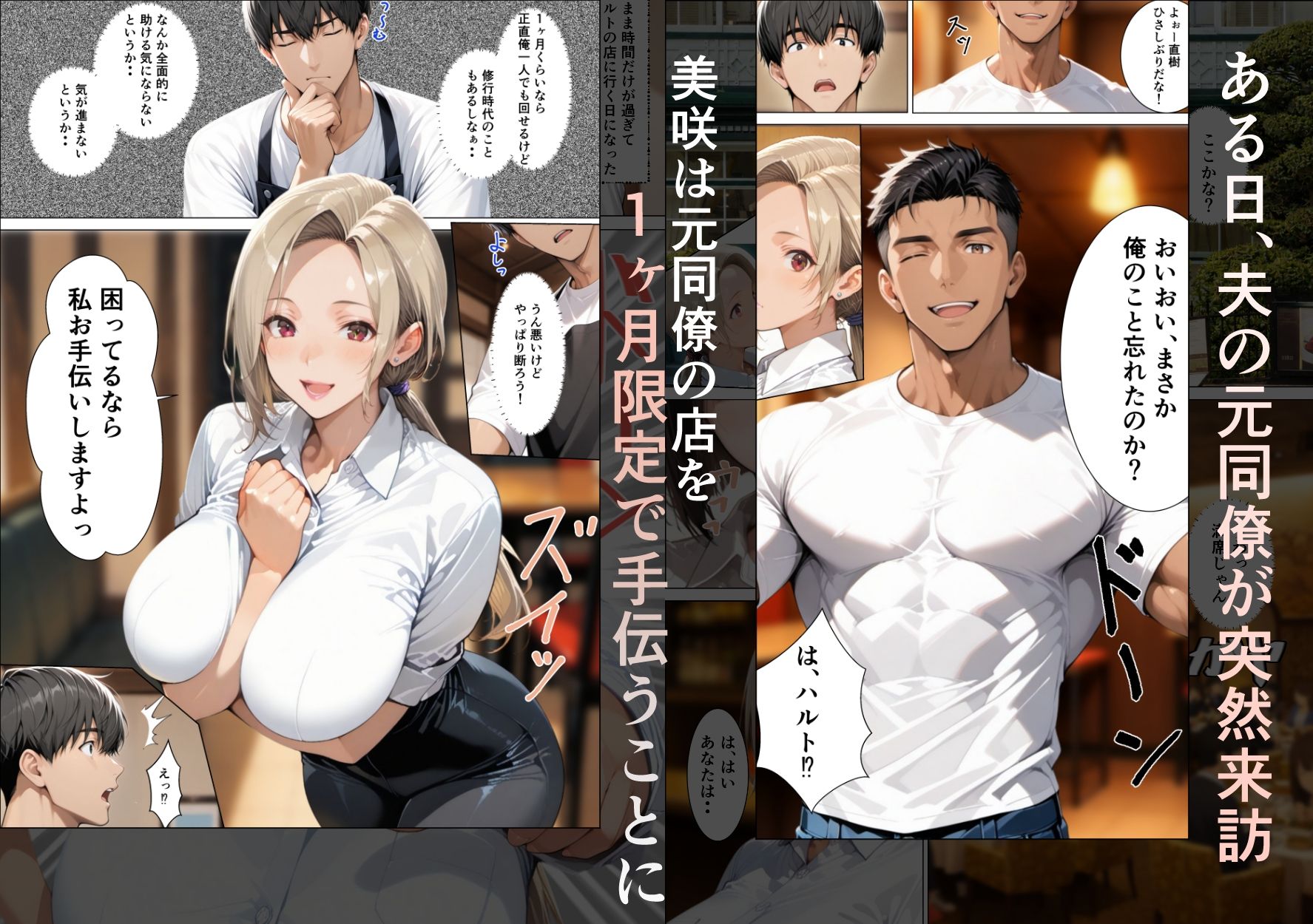 僕の妻が1ヶ月で寝取られるなんてあり得ない サンプル3ページ目