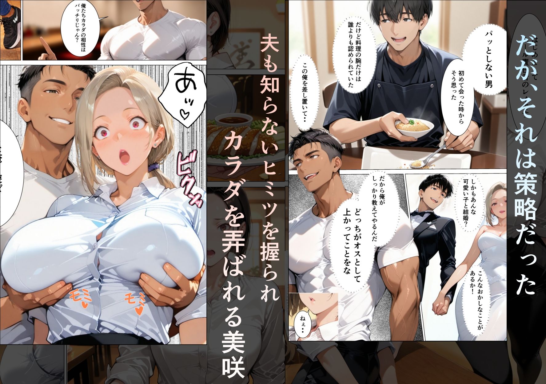 僕の妻が1ヶ月で寝取られるなんてあり得ない サンプル4ページ目