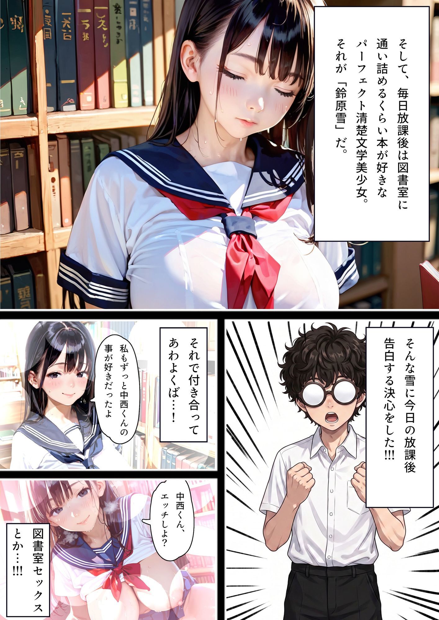 【本編25P＋おまけ16P】初恋の美少女は教師の性奴●に堕ち、快楽を貪る サンプル4ページ目