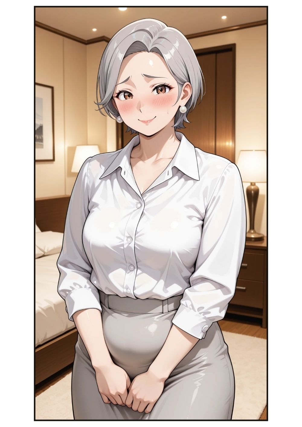 ちょいぽちゃ熟女の性欲処理 サンプル2ページ目
