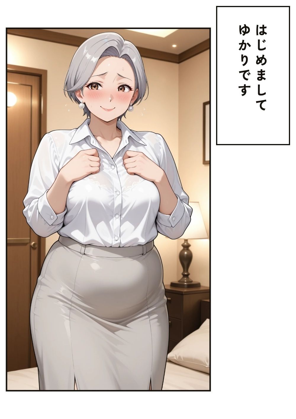 ちょいぽちゃ熟女の性欲処理 サンプル3ページ目