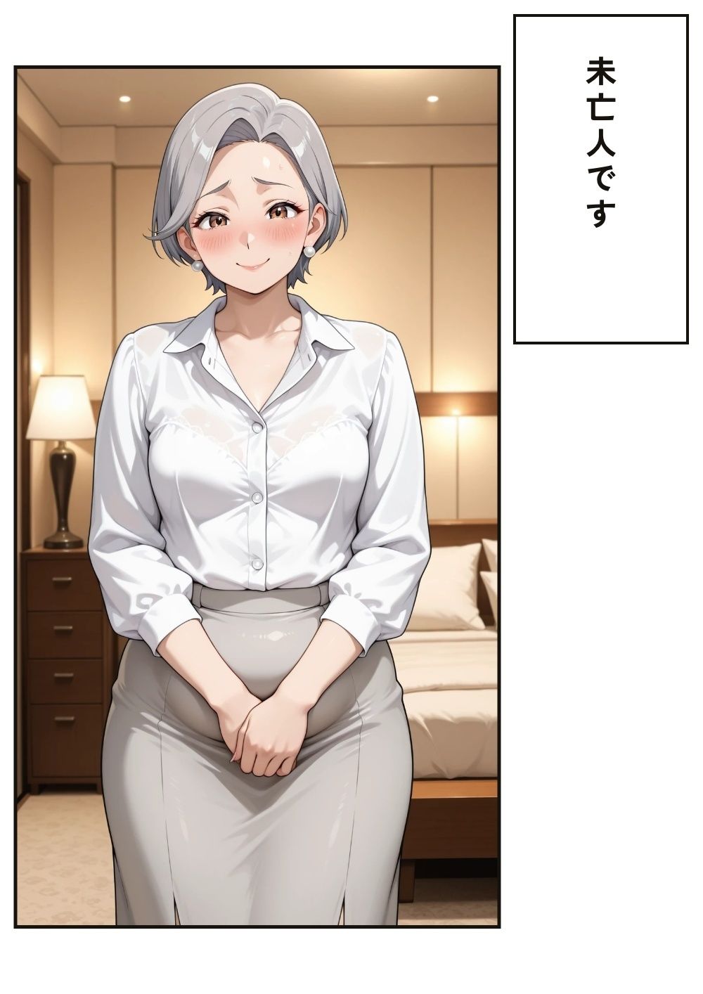 ちょいぽちゃ熟女の性欲処理 サンプル4ページ目