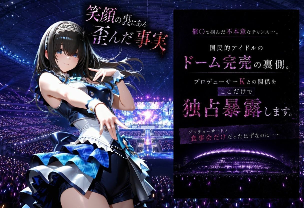 アイドルの闇・・・大舞台ステージを勝ち取るため枕営業 サンプル1ページ目