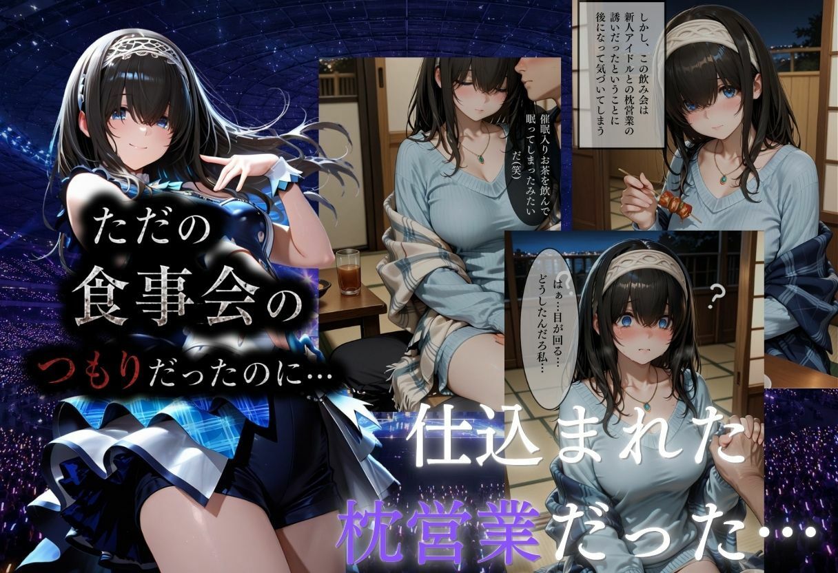 アイドルの闇・・・大舞台ステージを勝ち取るため枕営業 サンプル2ページ目