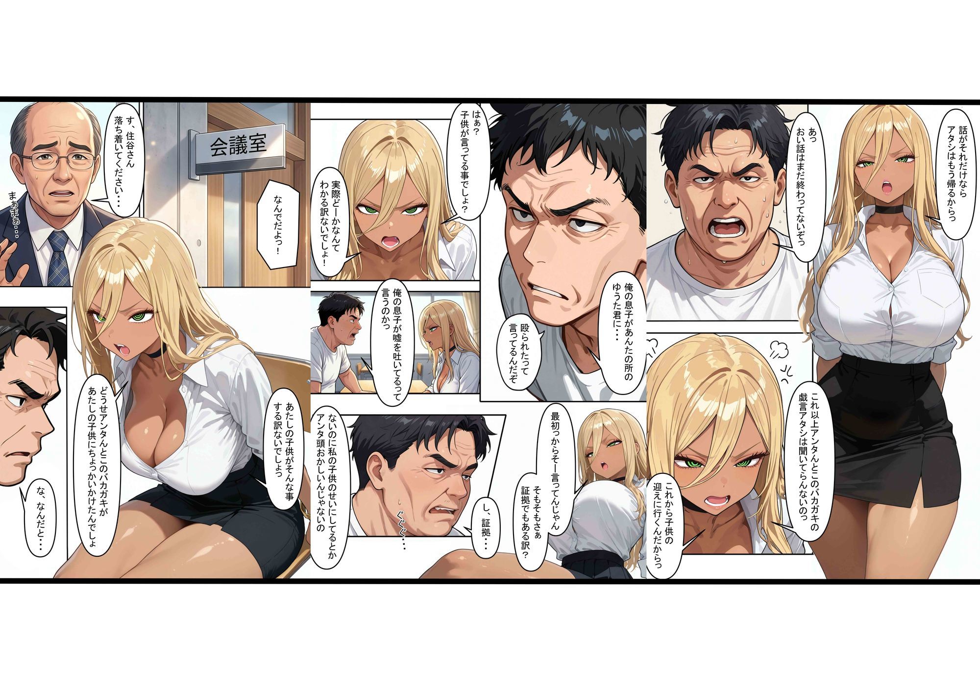 愛されたい、という渇望 〜人妻の秘められた情事〜 サンプル1ページ目