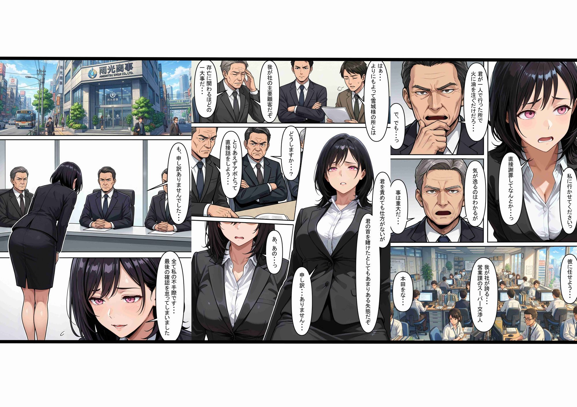 愛されたい、という渇望 〜人妻の秘められた情事〜 サンプル6ページ目