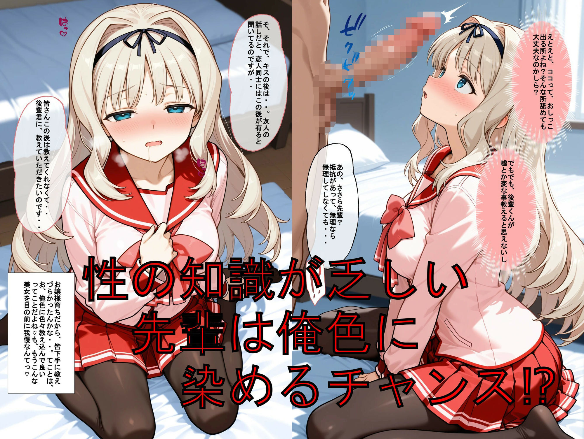 推しキャラ召喚した俺！  無知で健気な先輩と甘美で最高なエッチを  〜久〇川  ささら〜 サンプル3ページ目
