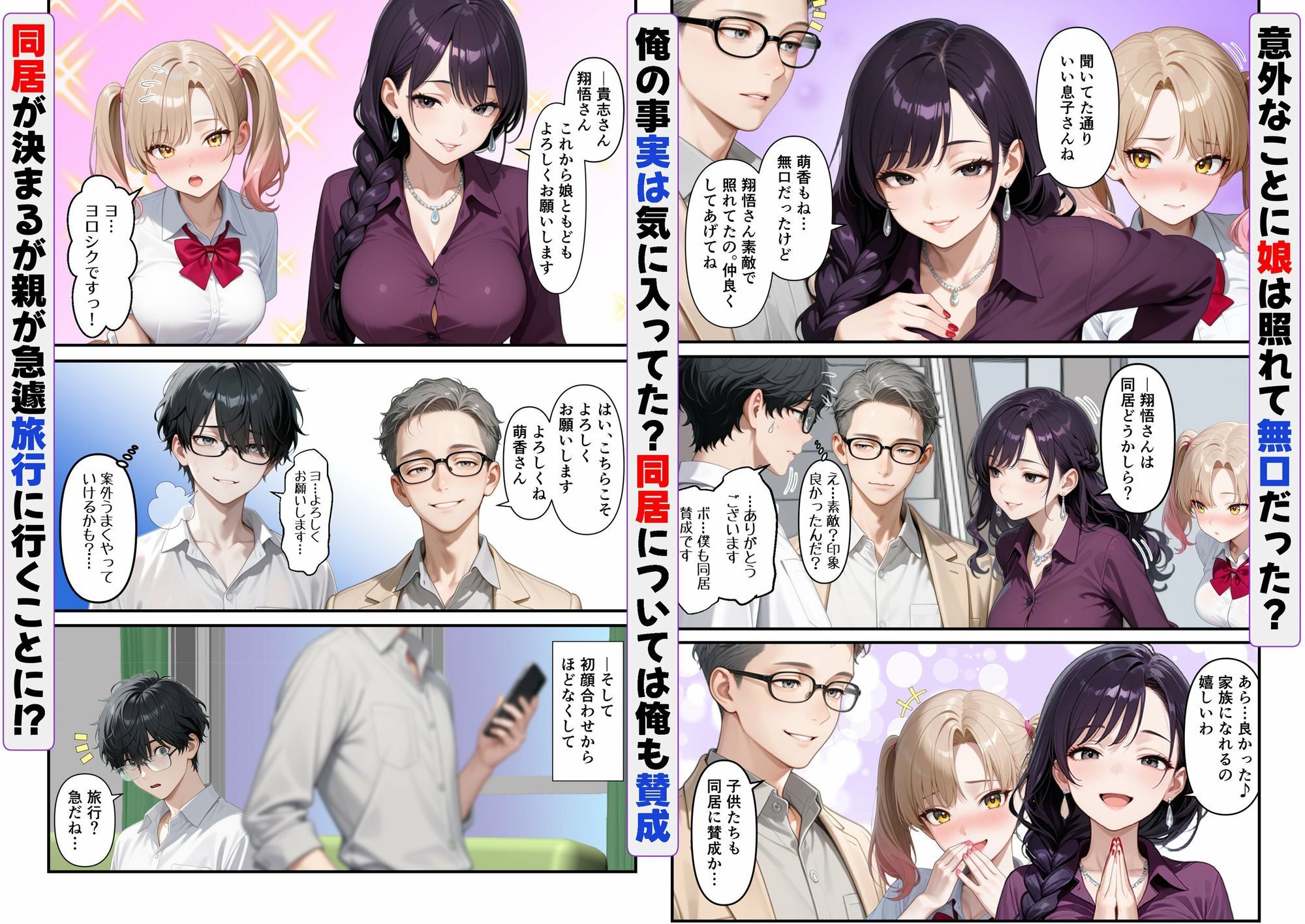 女性が苦手な俺にかわいい巨乳ギャルの義妹ができて一線超えて生ハメ中出しした話 サンプル4ページ目