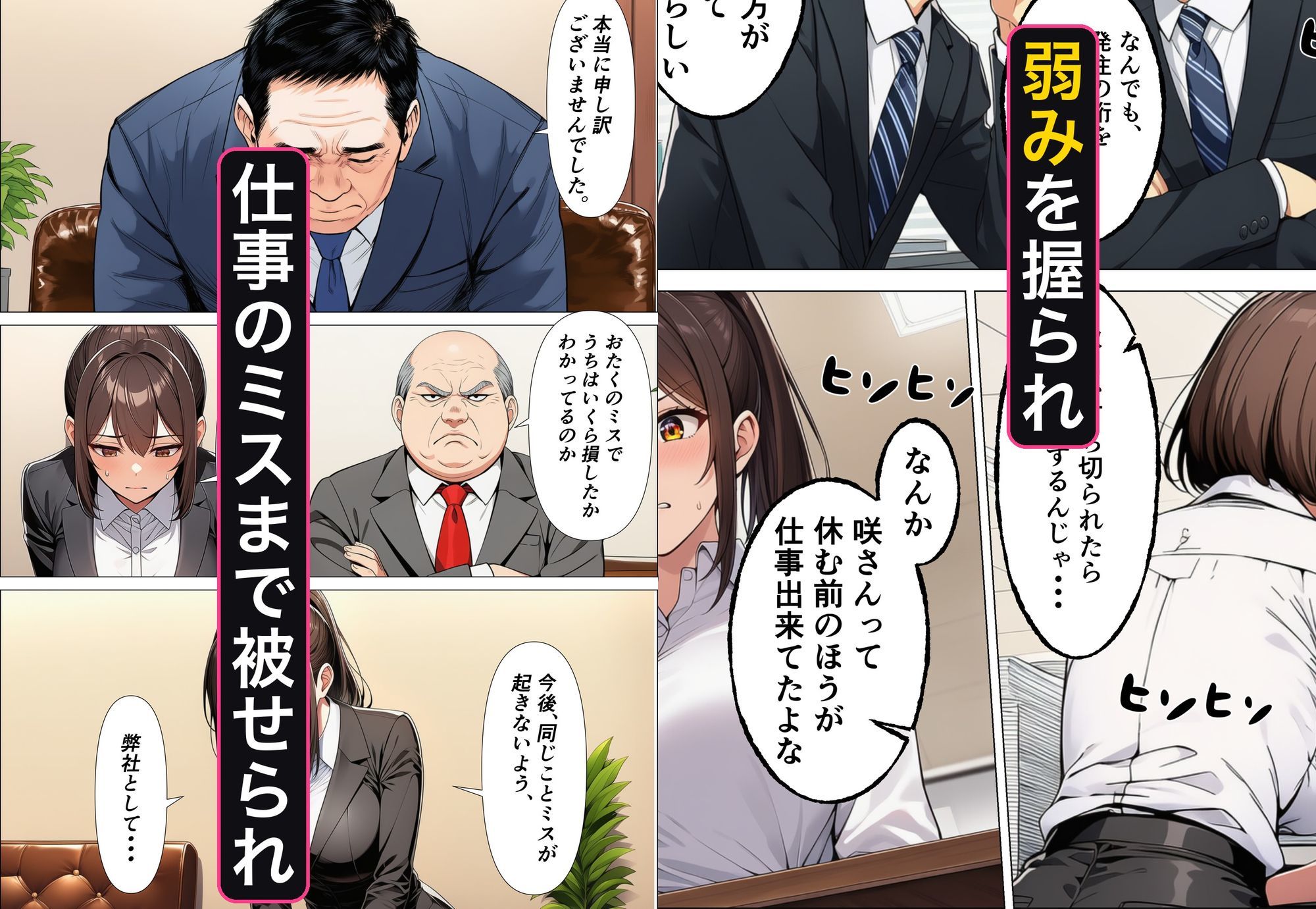 トラレヅマ 〜狙われた育休明けの陽キャ妻〜 サンプル4ページ目
