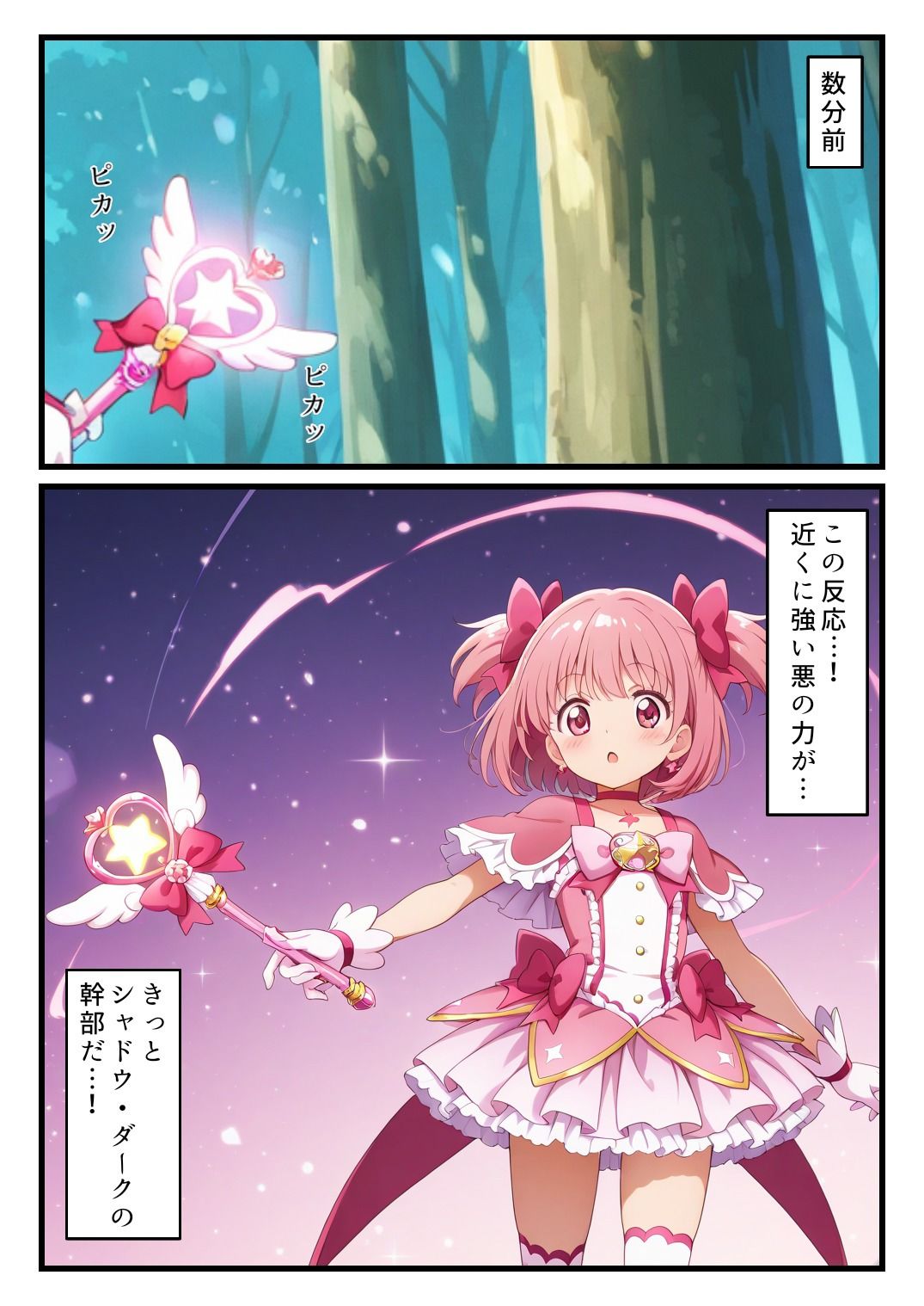 敗北魔法少女〜マジカル・ハートが粉砕され、肉便器に堕ちるまで〜 サンプル3ページ目