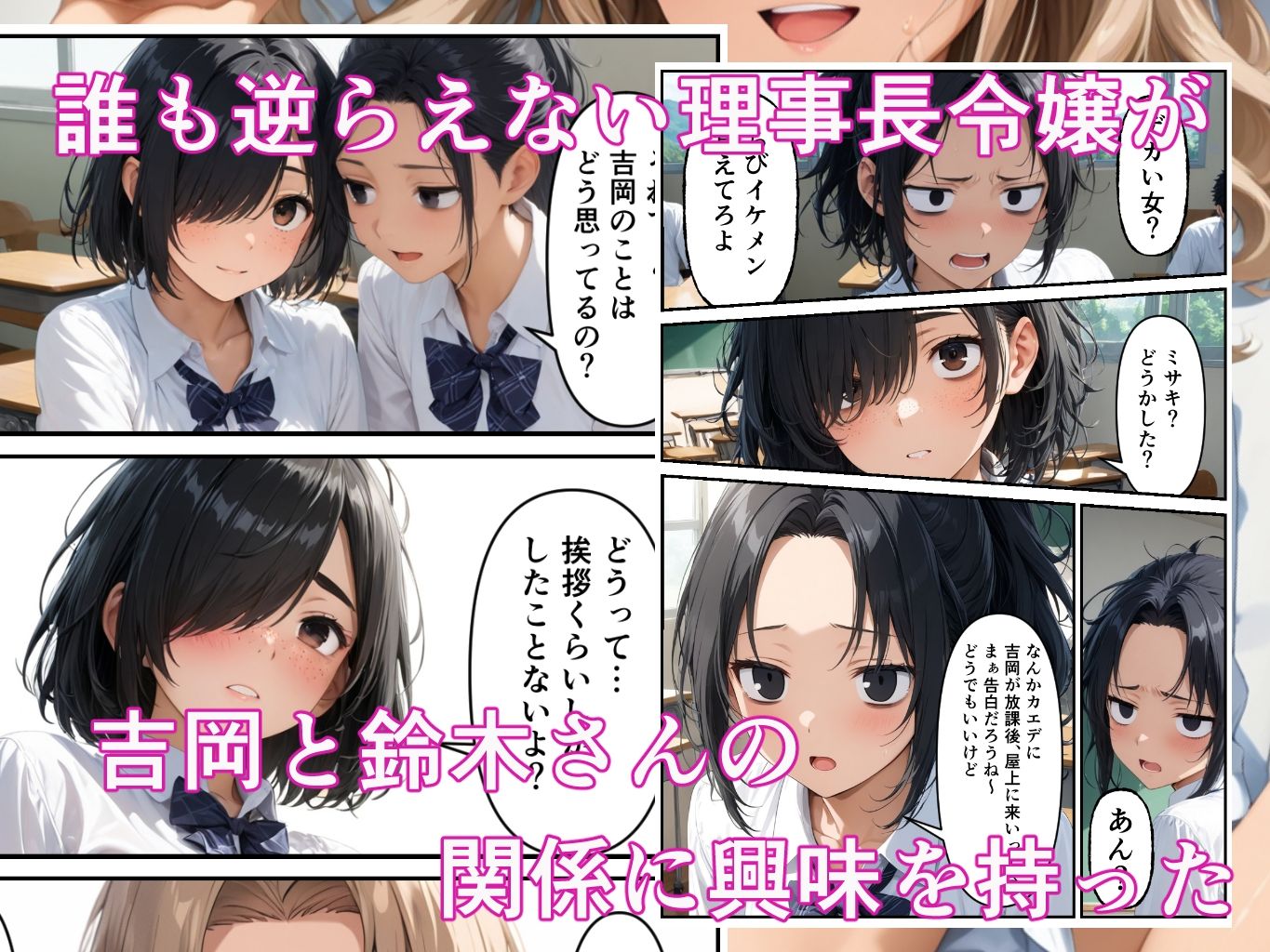 理事長の娘だからって、ここまで好き放題していいんですか？ サンプル3ページ目