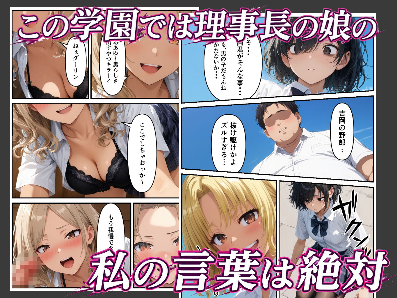 理事長の娘だからって、ここまで好き放題していいんですか？ サンプル6ページ目