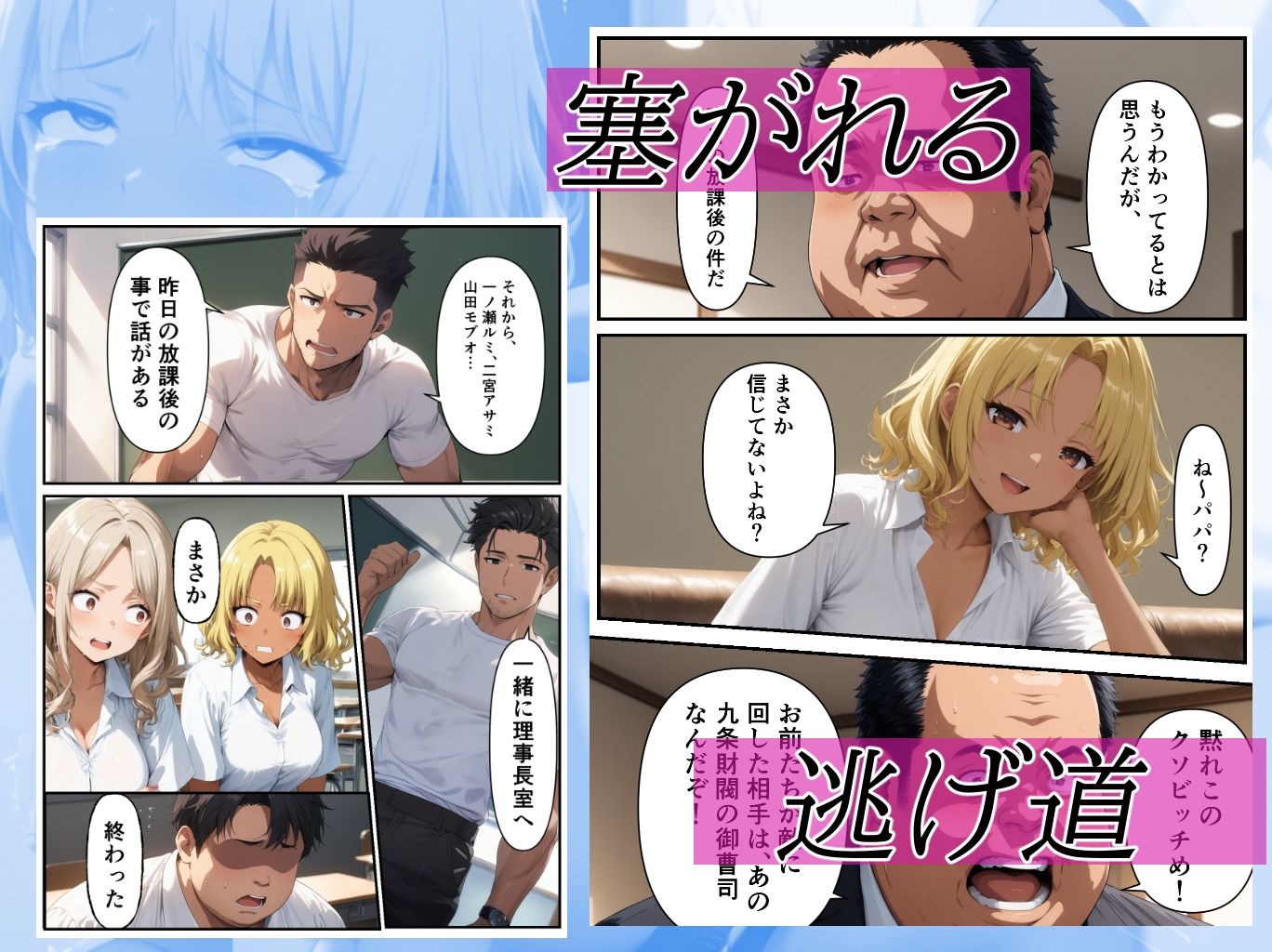 理事長の娘だからって、ここまで好き放題していいんですか？復讐編 サンプル6ページ目