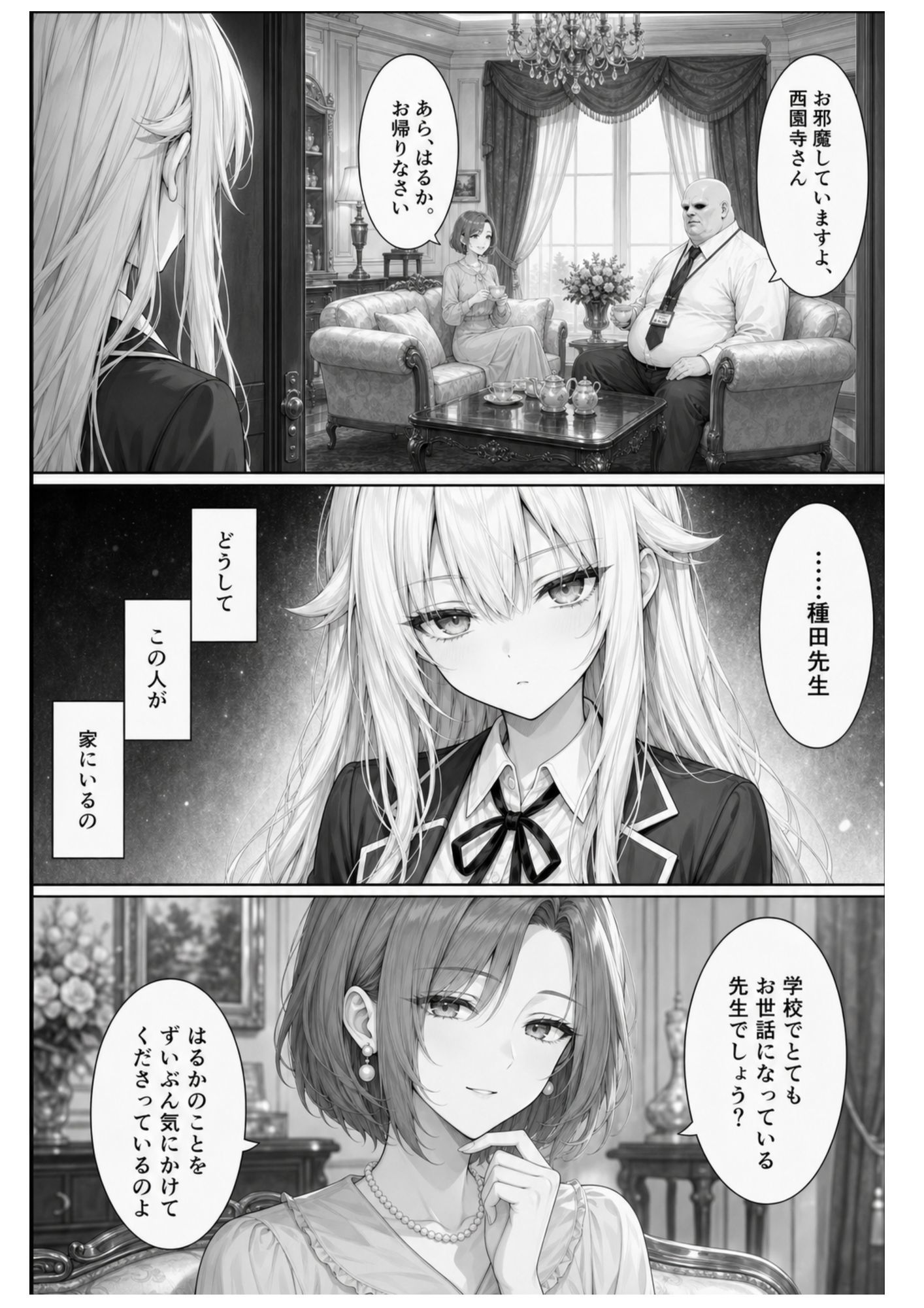 目つきの悪いジト目お嬢様に催●指導は効果ばつぐん！ サンプル7ページ目