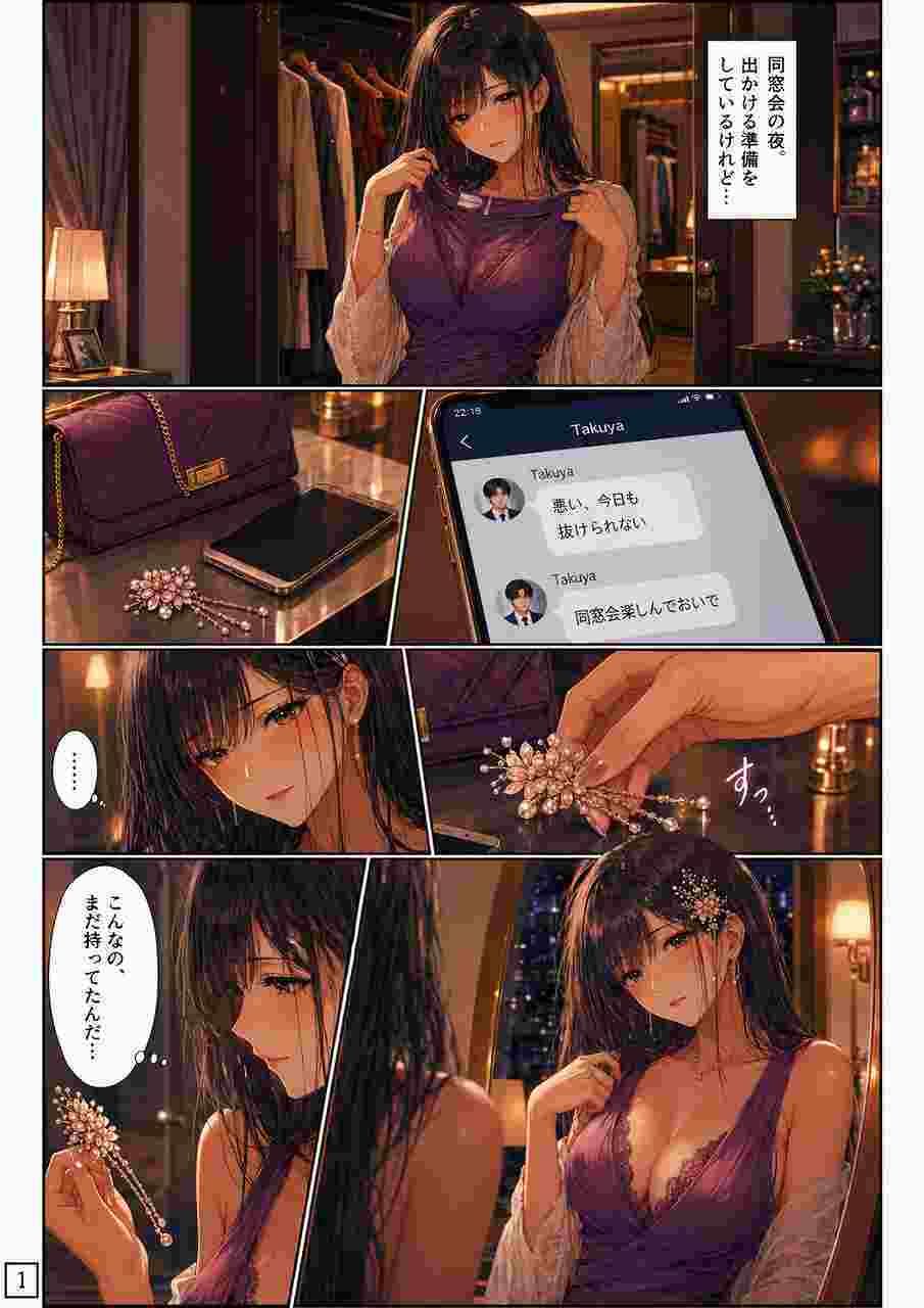 同窓会の境界線 サンプル2ページ目