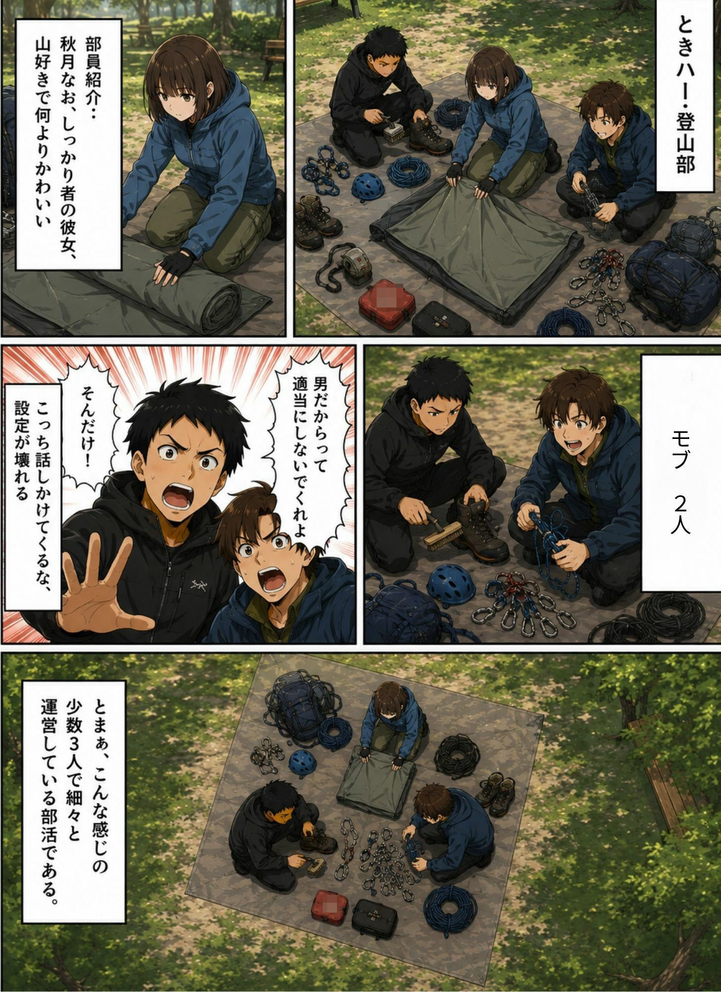 ときめきハーレム学園へようこそ9 サンプル1ページ目