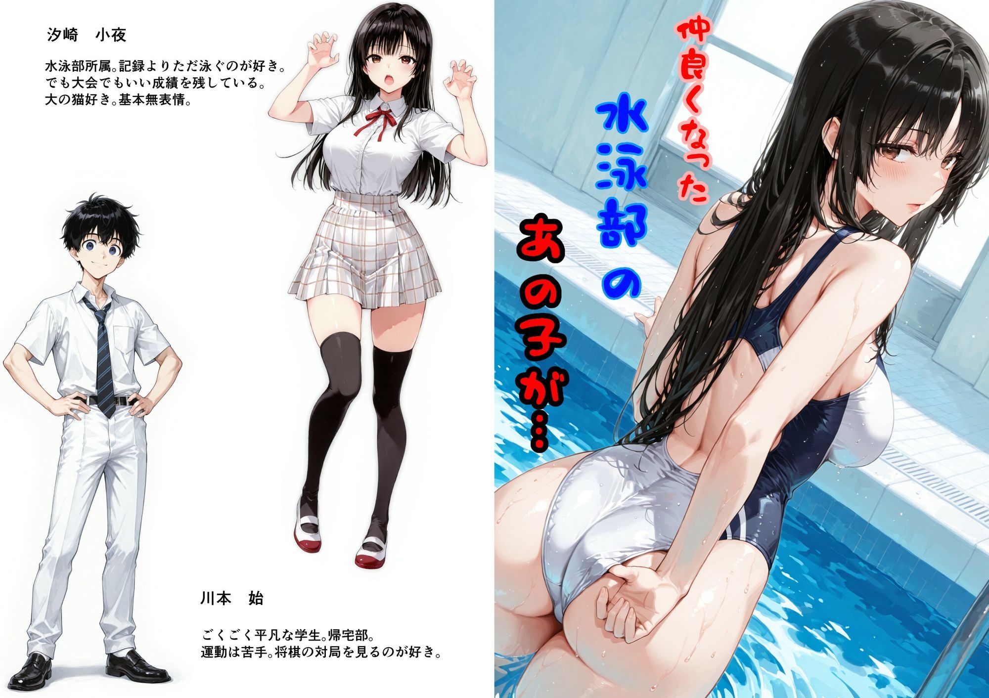 仲良くなった水泳部のあの子が… サンプル1ページ目